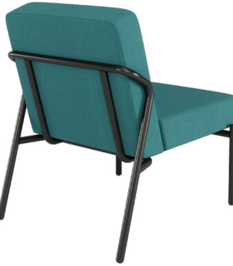 PAPERFLOW Bezoekersstoel MEDSO KLASSIK S, stof, blauw