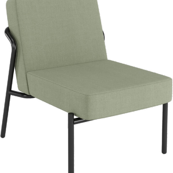 PAPERFLOW Bezoekersstoel MEDSO KLASSIK S, stof, groen