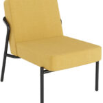 PAPERFLOW Bezoekersstoel MEDSO KLASSIK S, stof, geel