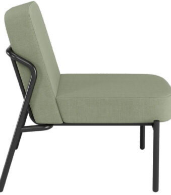 PAPERFLOW Bezoekersstoel MEDSO ROND S, stof, groen