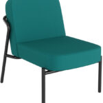 PAPERFLOW Ronde buitenstoel MEDSO RUND S, blauw