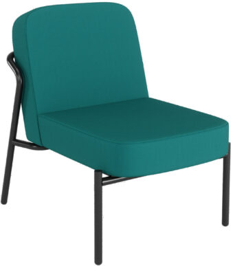 PAPERFLOW Ronde buitenstoel MEDSO RUND S, blauw