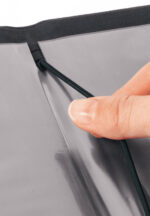 Sigel menukaart, half A4, zwart