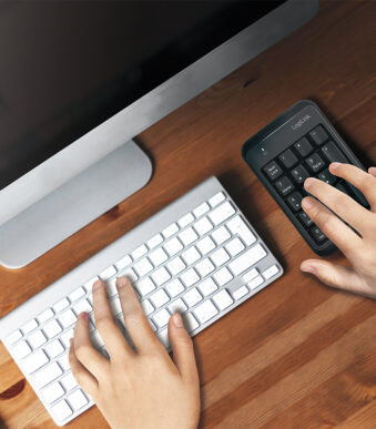 LogiLink Bluetooth V5.1 numeriek toetsenbord, zwart