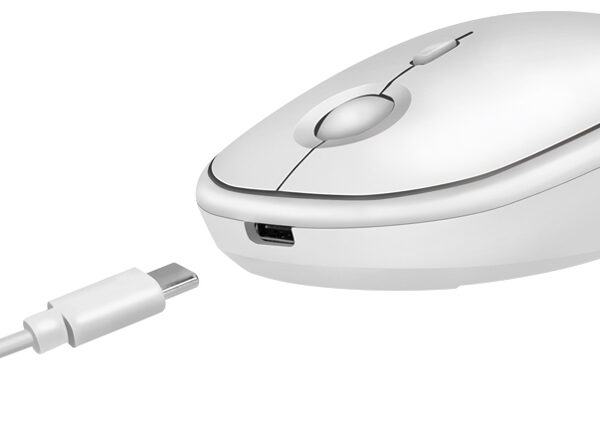 LogiLink Optische draadloze muis met Bluetooth, wit