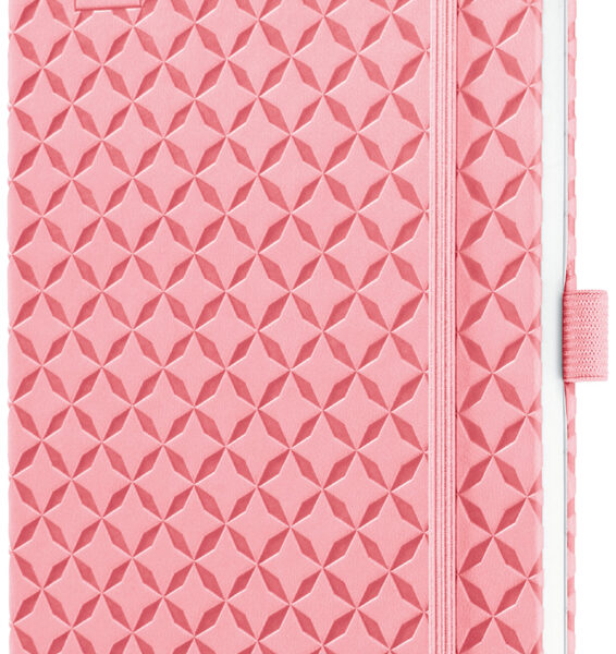 Sigel agenda Jolie Flair 2026, kunstleer, A5, roze