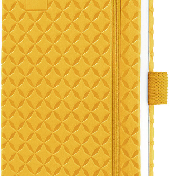 Sigel Agenda Jolie Flair 2026, kunstleer, A6, geel