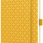 Sigel Jolie Flair A5 Agenda 2026, kunstleder, geel