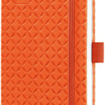 Sigel Jolie Flair 2026 zakagenda, kunstleder, oranje