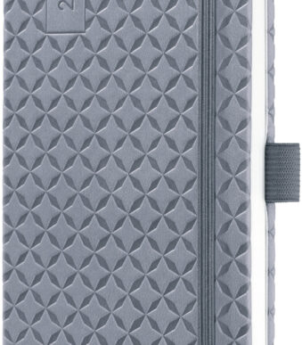 sigel Agenda 2026 Jolie Flair, kunstleer, A6, grijs