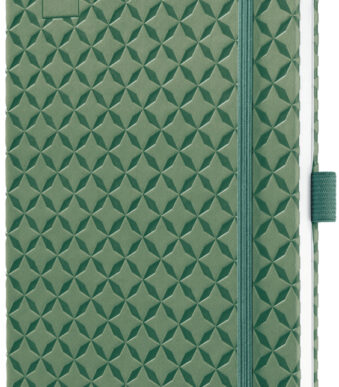 Sigel A5 agenda Jolie Flair 2026, kunstleder, groen