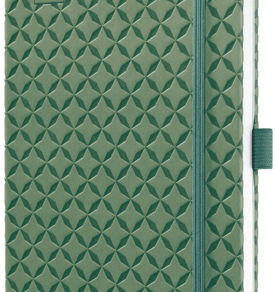 Sigel A5 agenda Jolie Flair 2026, kunstleder, groen