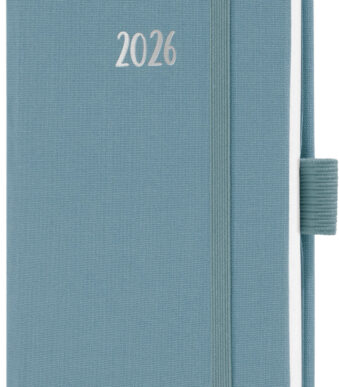 Sigel Zakagenda Jolie Feel 2026, Textiel, A6, blauw