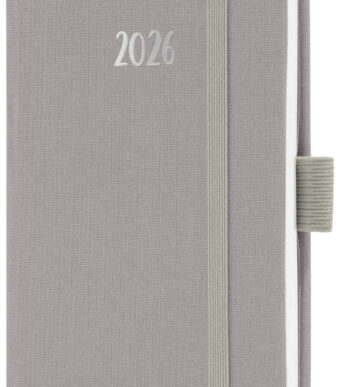 Sigel Zakagenda Jolie Feel 2026, Textiel, A6, grijs