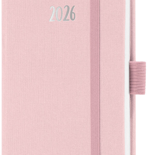 Sigel Zakagenda Jolie Feel 2026, Textiel, A6, roze