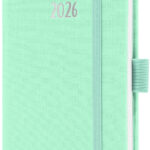 Sigel Zakagenda Jolie Feel 2026, textiel, A6, mint