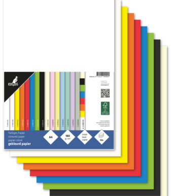 Kangaro multifunctioneel papier, A4, 160 g/m², gesorteerd
