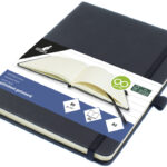 Kangaro Notitieboek, A5, gelinieerd, zwart, 96 bladen