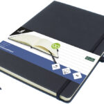 Kangaro notitieboek, A4, gelinieerd, zwart, 96 vel