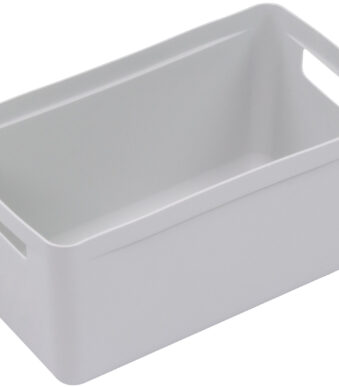 Kangaro opbergbox, PP, 8 liter, grijs