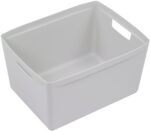 Kangaro opbergbox, PP, 28 liter, grijs