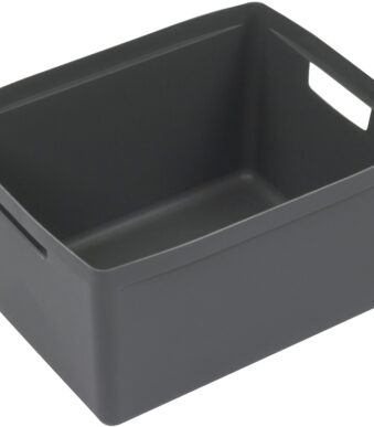 Kangaro opbergbox, PP, 28 liter, antraciet