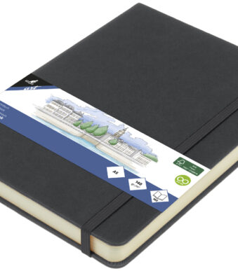 Kangaro schetsboek, 80 vellen, A5, koudgrijs