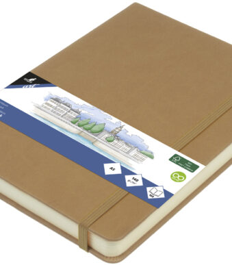 Kangaro Schetsboek, 80 vel, A5, taupe