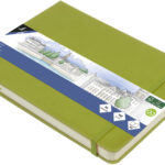 Kangaro schetsboek, 80 vellen, A5 liggend, limoengroen