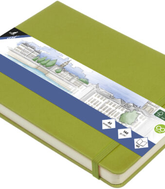 Kangaro schetsboek, 80 vellen, A5 liggend, limoengroen