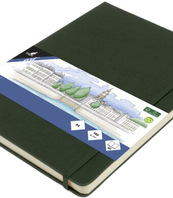 Kangaro schetsboek, 80 vel, A4, bosgroen