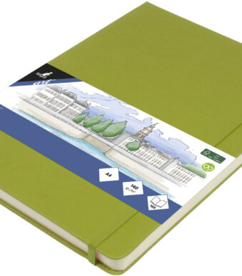 Kangaro Schetsboek, 80 vel, A4, limoengroen