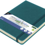 Kangaro schetsboek, 80 vel, A5, donker turquoise