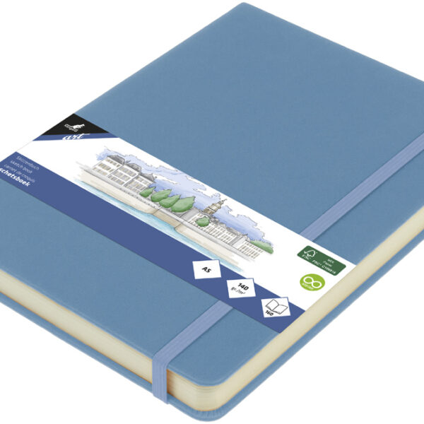 Kangaro schetsboek, 80 vel, A5, hemelsblauw