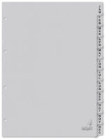 Kangaro Kartonnen Tabbladen ECO, Maanden, A4, 12-delig