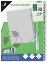 Kangaro Kartonnen Tabbladen ECO, Maanden, A4, 12-delig