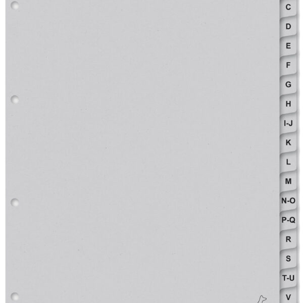 Kangaro Tabbladen ECO, A-Z, A4, 20-delig