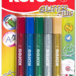Kores Glitterlijm 'Glitter Glue', in diverse kleuren
