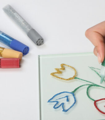 Kores Glitterlijm 'Glitter Glue', in diverse kleuren