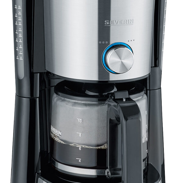 SEVERIN koffiezetapparaat KA 4826, roestvrij staal / zwart