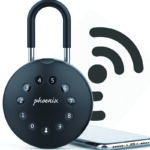 Phoenix sleutelkluis PALM KS0213ES met hangslot, zwart