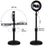 LogiLink Zonsondergang projectielamp met afstandsbediening, zwart