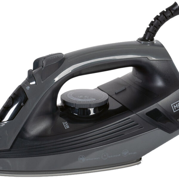 MOOR stoomstrijkijzer EMMA, zwart