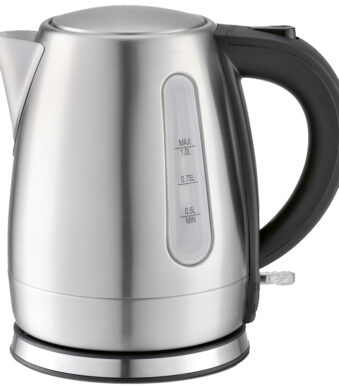 MOOR waterkoker JULIA, 1,0 liter, roestvrij staal