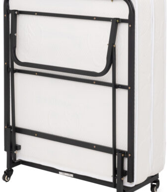 MOOR Opklapbed BETH, extra breed, met 4 wielen