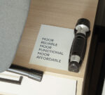 MOOR noodlamp MONDIAL voor hotelkamers, zwart