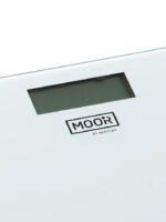MOOR Digitale Personenweegschaal FAJAH met LCD-display, wit