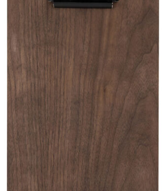 Securit menukaart klembord WALNUT, A4, van notenhout