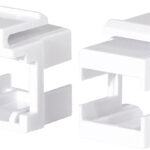 LogiLink Keystone houderkit, ABS kunststof, wit