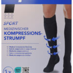 FIRST AID ONLY Compressiekous SPORT, knielang, XL